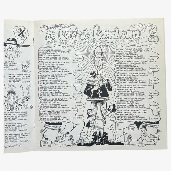 Anthologie Illustree Des Chansons De Salles De Garde Vol 4 French Vinyl VG+ 1977 - Picture 3 of 8